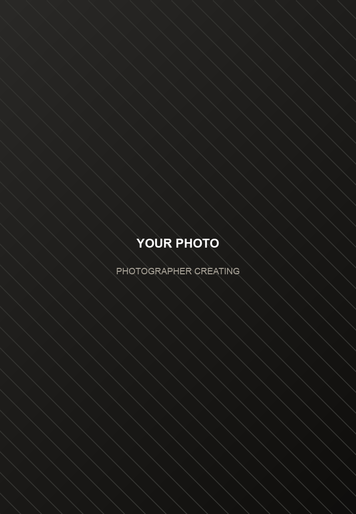 Photographer creating